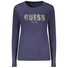 Guess Jeans Blue Viscose Women Sweater - Sweaters