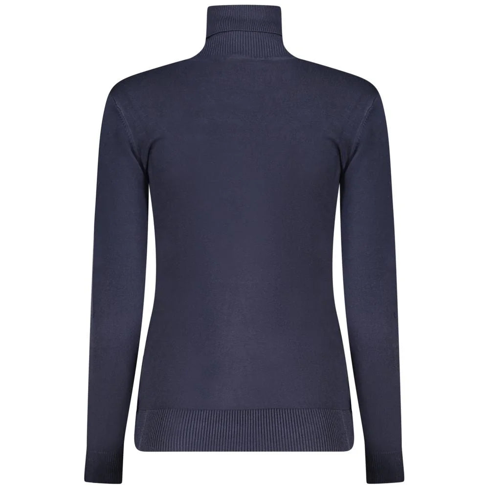 Guess Jeans Blue Viscose Women Sweater - XL