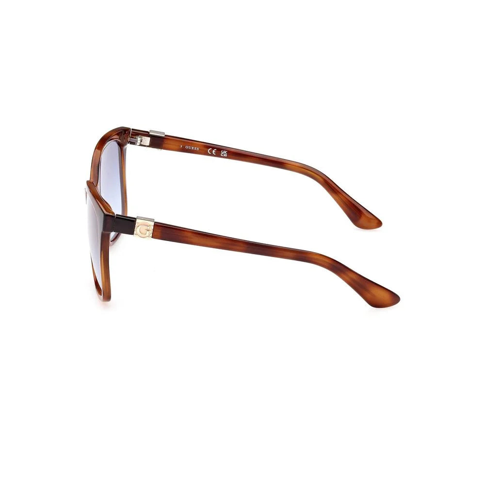 Guess Jeans Brown Injected Women Sunglass - Sunglasses