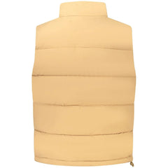 Guess Jeans Brown Polyester Men’s Sleeveless Jacket - S