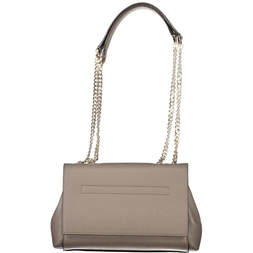 Guess Jeans Brown Polyethylene Handbag