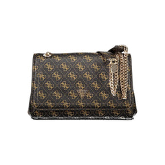Guess Jeans Brown Polyethylene Handbag - Cross Body Bags