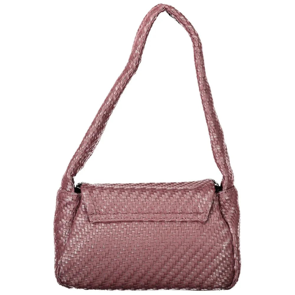 Guess Jeans Brown Polyethylene Handbag - Shoulder Bags