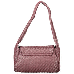 Guess Jeans Brown Polyethylene Handbag - Shoulder Bags