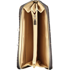 Guess Jeans Brown Polyethylene Wallet - Wallets