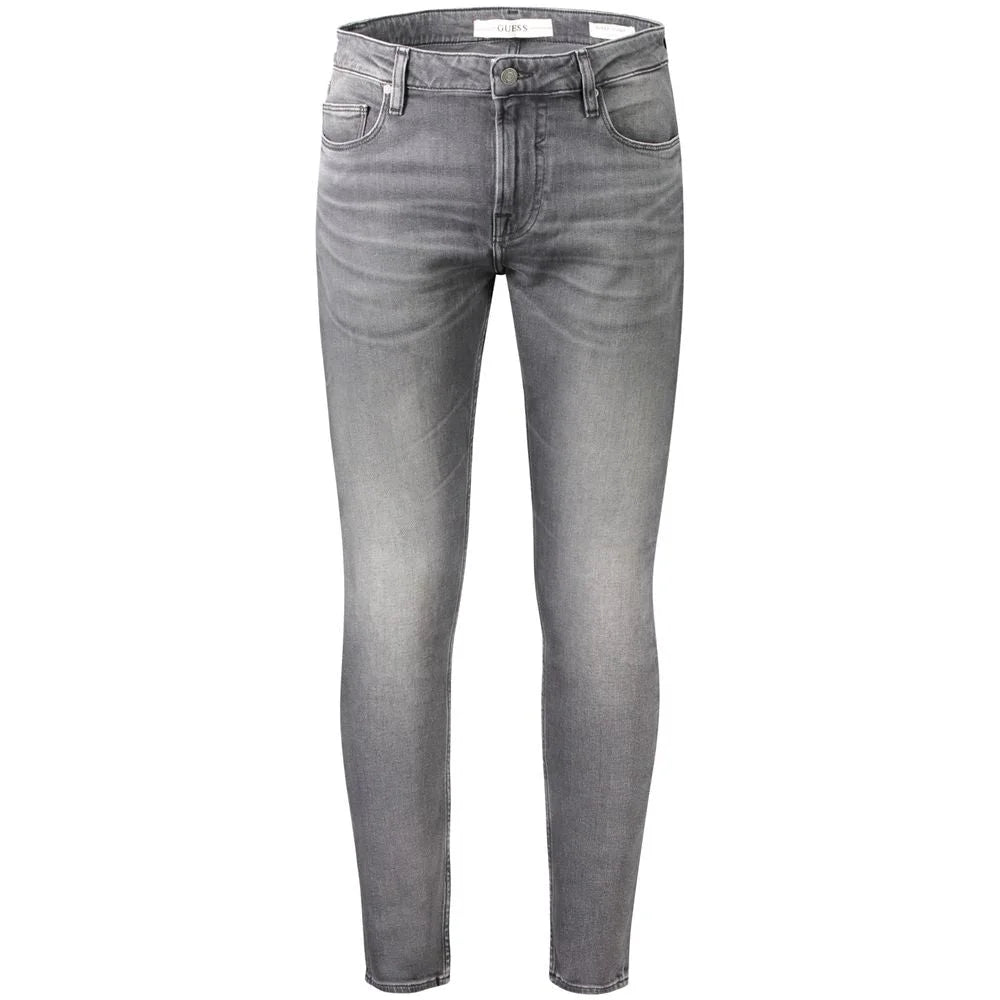 Guess Jeans Gray Cotton Men Jeans - Jeans