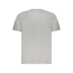 Guess Jeans Gray Cotton Men T-Shirt