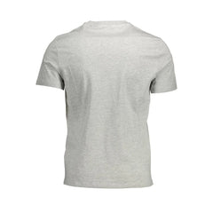 Guess Jeans Gray Cotton Men T-Shirt - XXL