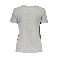 Guess Jeans Gray Cotton Unisex T-Shirt - XS - T-Shirts