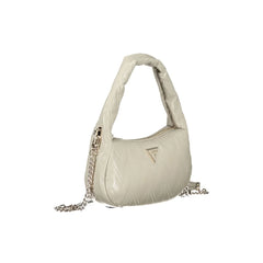 Guess Jeans Gray Cotton Women Handbag - Shoulder Bags