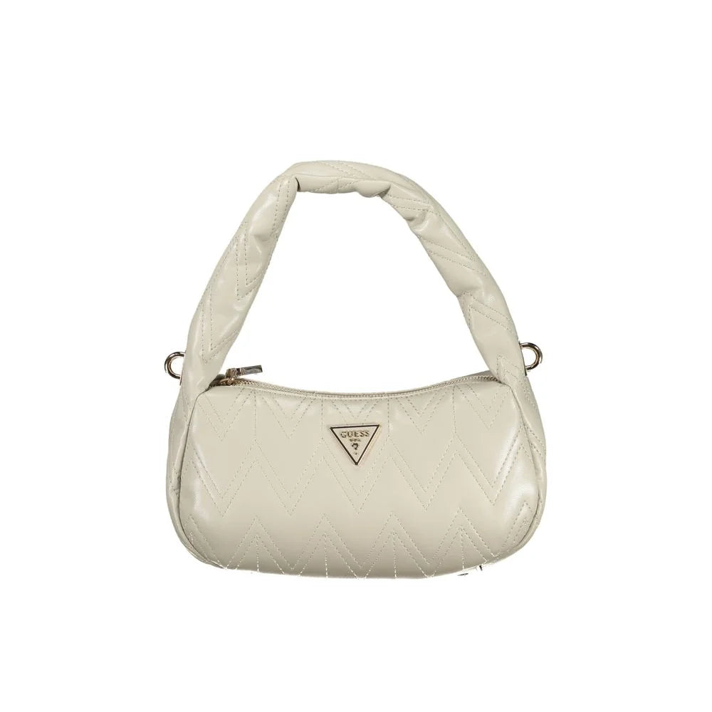 Guess Jeans Gray Cotton Women Handbag - Shoulder Bags