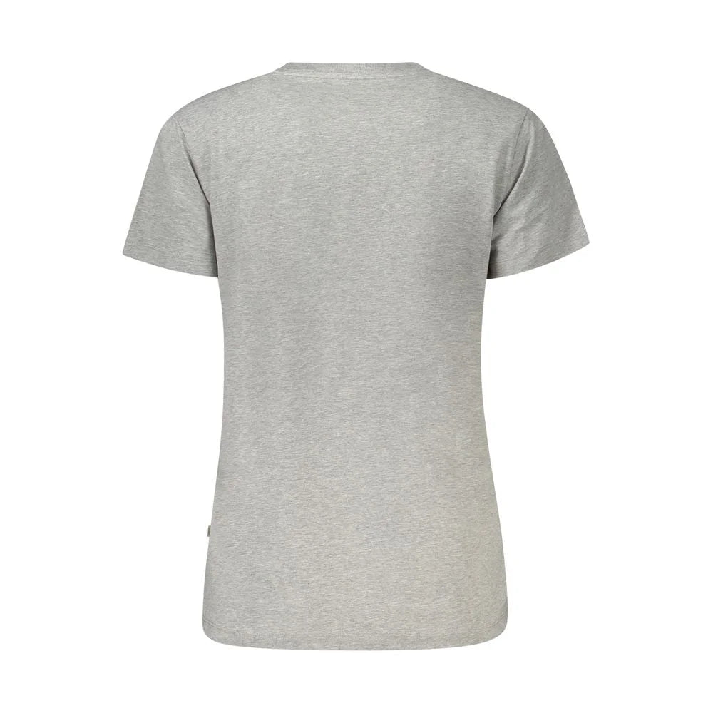 Guess Jeans Gray Cotton Women T-Shirt