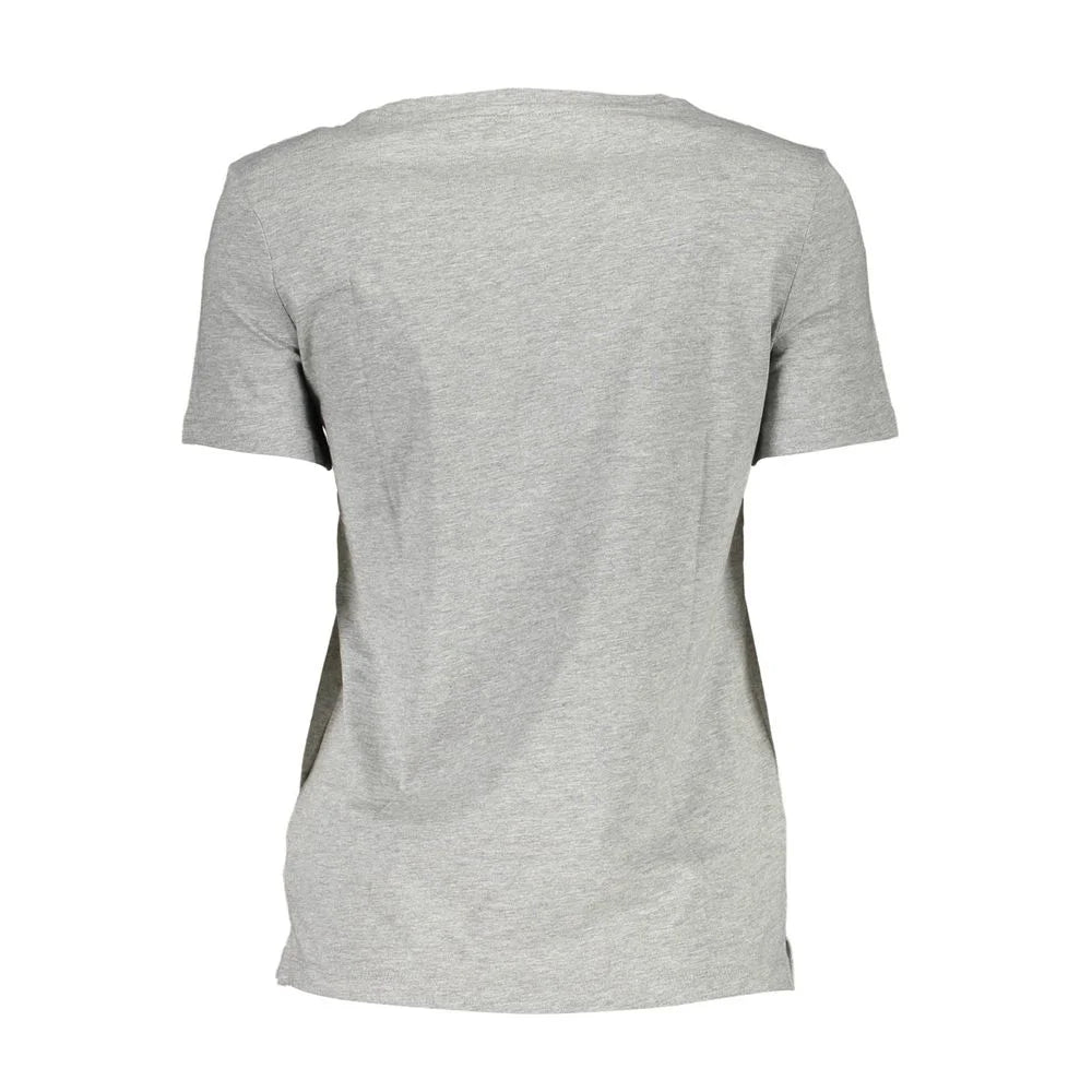 Guess Jeans Gray Cotton Women T-Shirt - XS