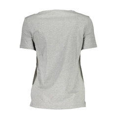 Guess Jeans Gray Cotton Women T-Shirt - XS