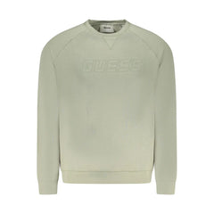 Guess Jeans Green Cotton Men Sweater - S - Sweatshirts