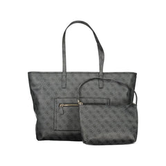 Guess Jeans Grigio Poliuretano Women Handbag