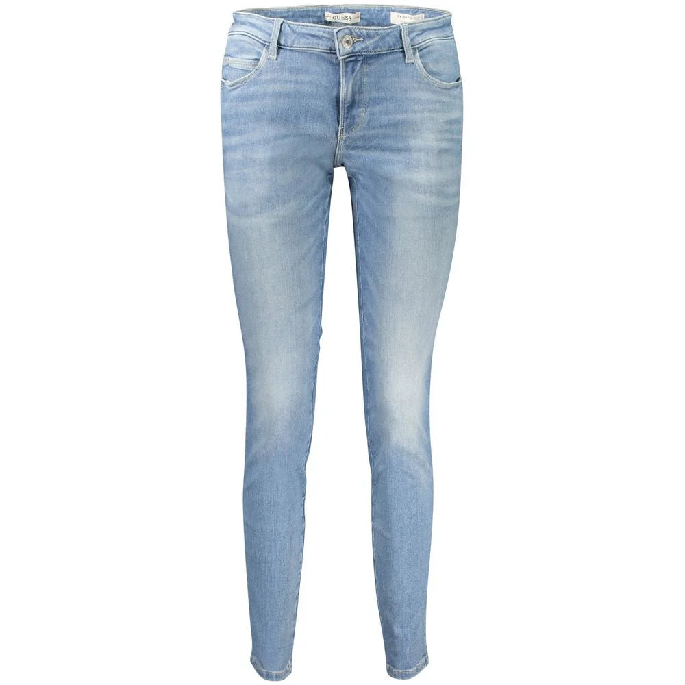 Guess Jeans Light Blue Cotton Jeans & Pant - W29 | L30