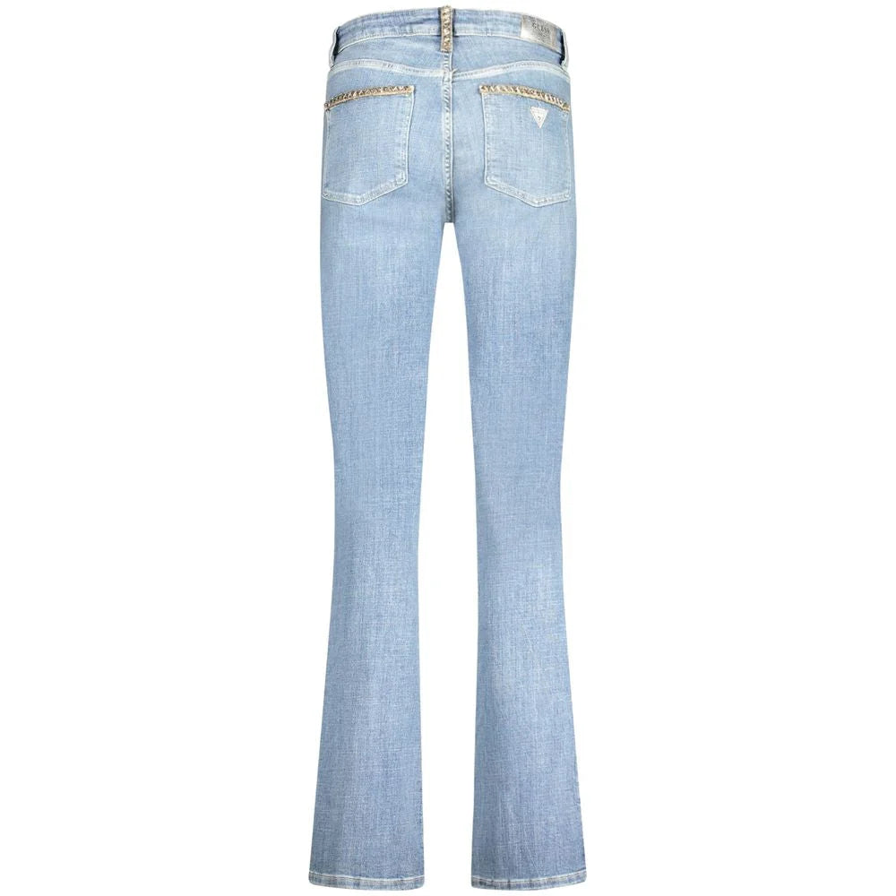 Guess Jeans Light Blue Cotton Women Jeans