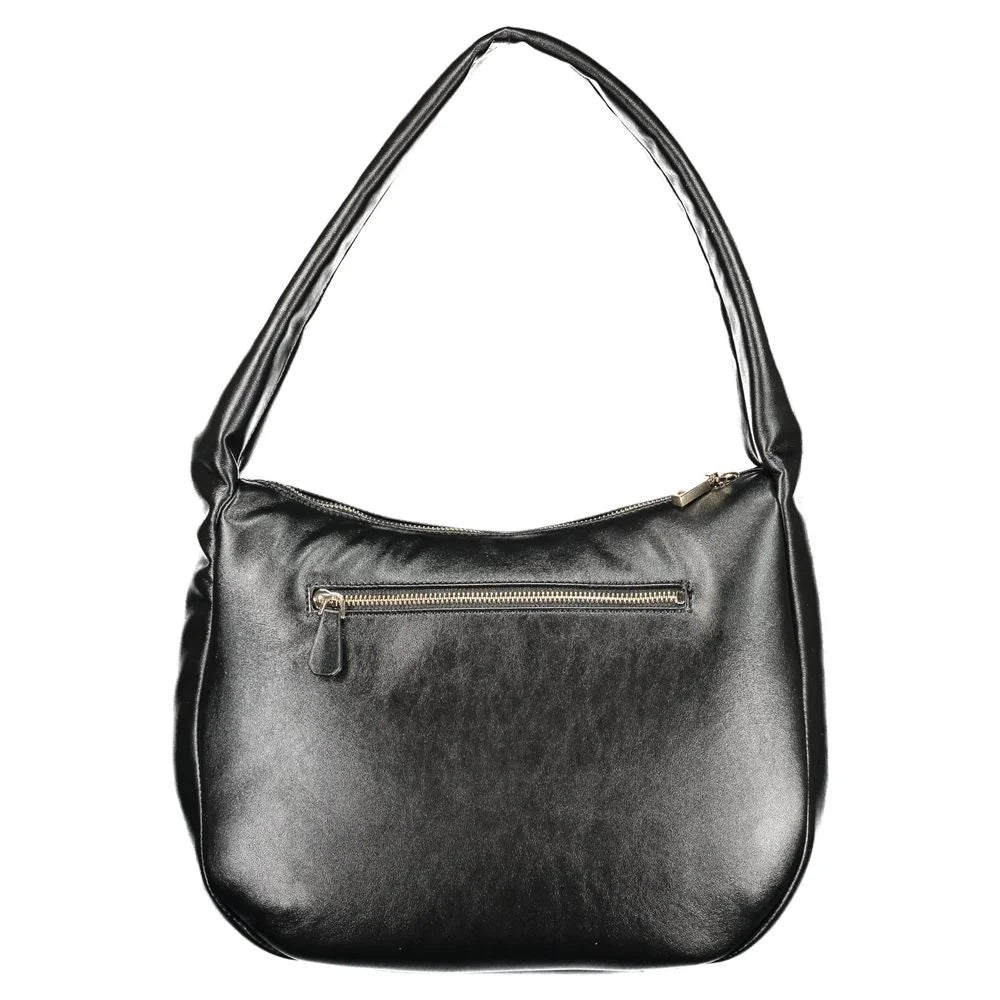 Guess Jeans Nero Poliuretano Women Handbag