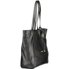 Guess Jeans Nero Poliuretano Women Handbag