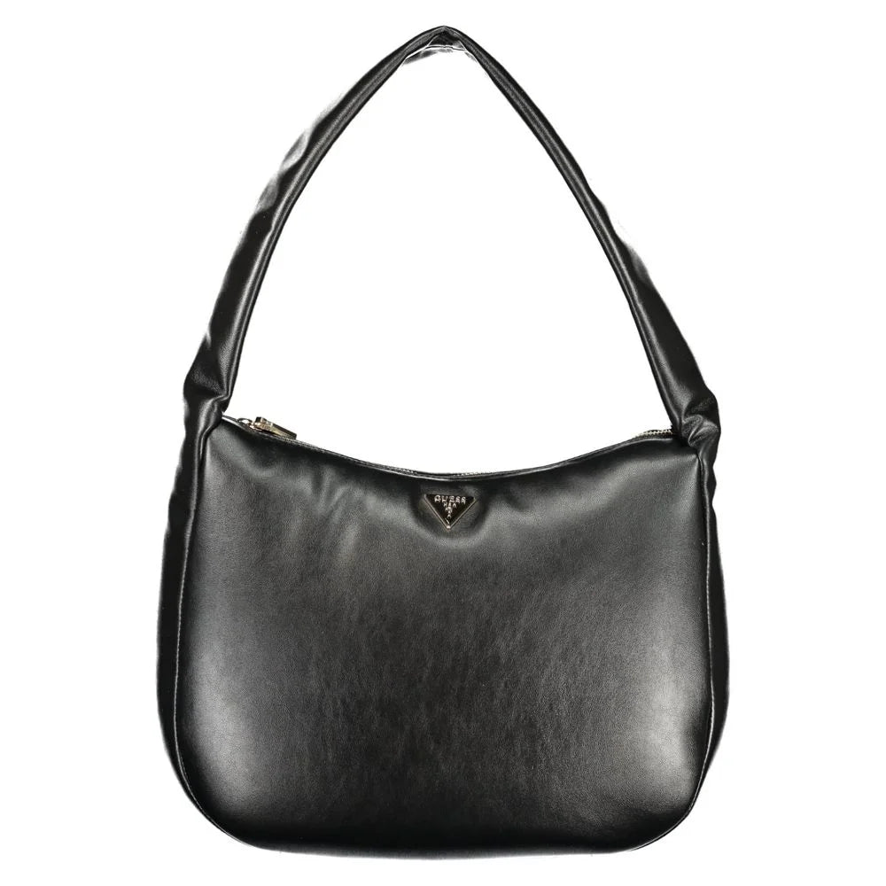 Guess Jeans Nero Poliuretano Women Handbag