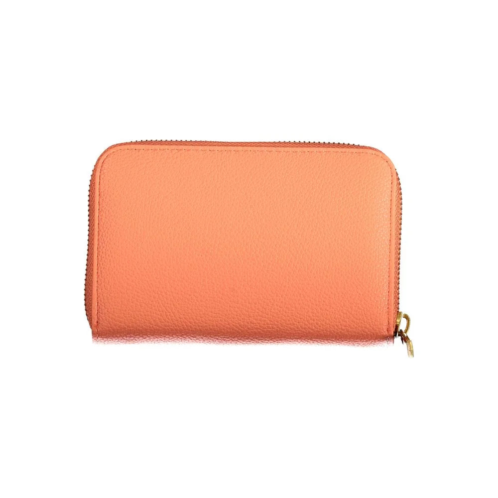 Guess Jeans Orange Polyethylene Wallet - Wallets