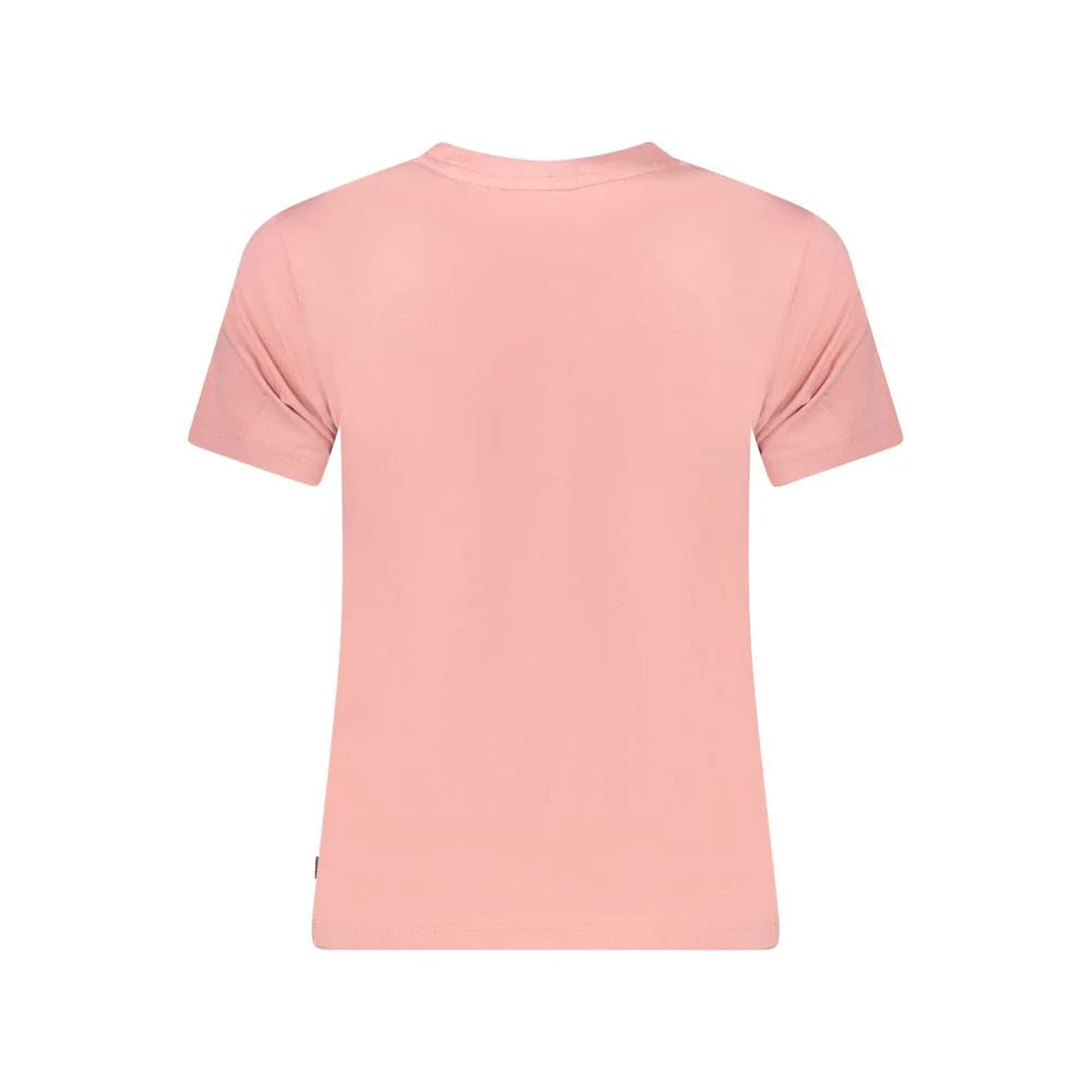 Guess Jeans Pink Cotton Women T-Shirt