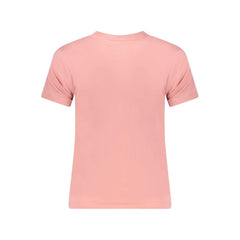 Guess Jeans Pink Cotton Women T-Shirt - T-Shirts