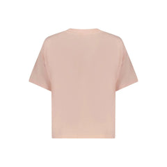 Guess Jeans Pink Cotton Women T-Shirt - T-Shirts