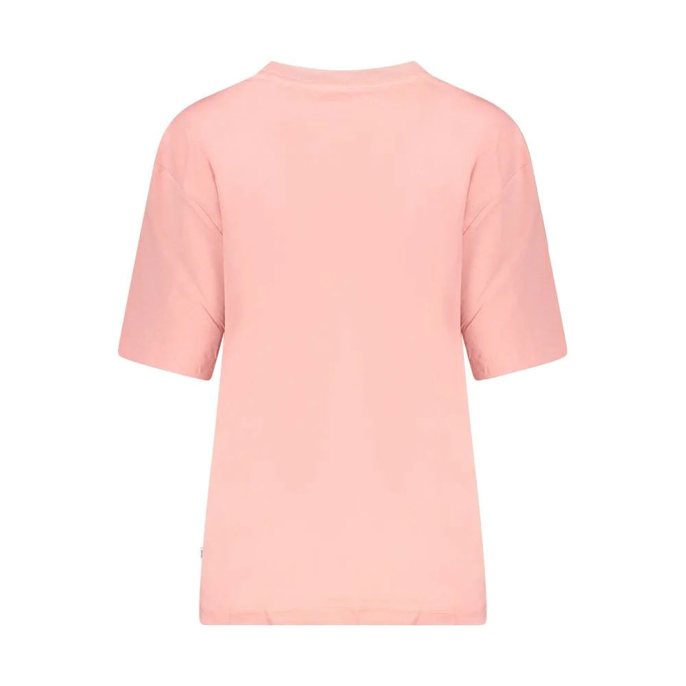 Guess Jeans Pink Cotton Women T-Shirt - T-Shirts
