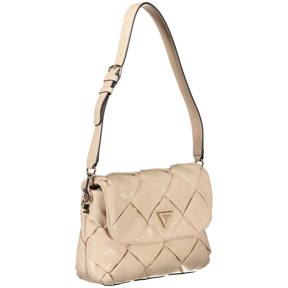 Guess Jeans Pink Polyethylene Handbag - Cross Body Bags