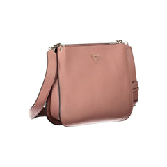 Guess Jeans Pink Polyethylene Handbag - Cross Body Bags