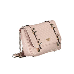 Guess Jeans Pink Polyethylene Handbag - Cross Body Bags
