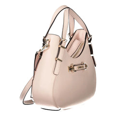 Guess Jeans Pink Polyethylene Handbag - Shoulder Bags