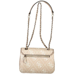 Guess Jeans Pink Polyethylene Handbag - Shoulder Bags