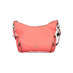 Guess Jeans Pink Polyethylene Handbag - Shoulder Bags