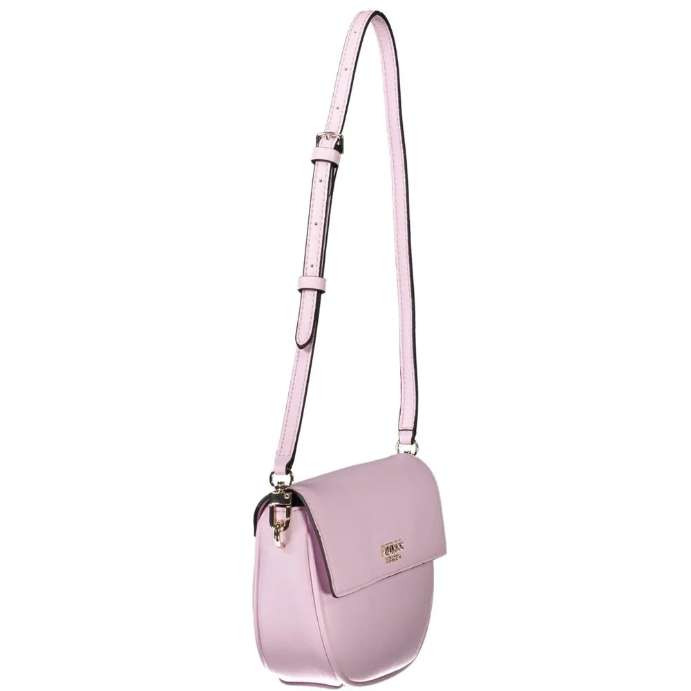 Guess Jeans Pink Polyethylene Women Handbag - Cross Body Bags