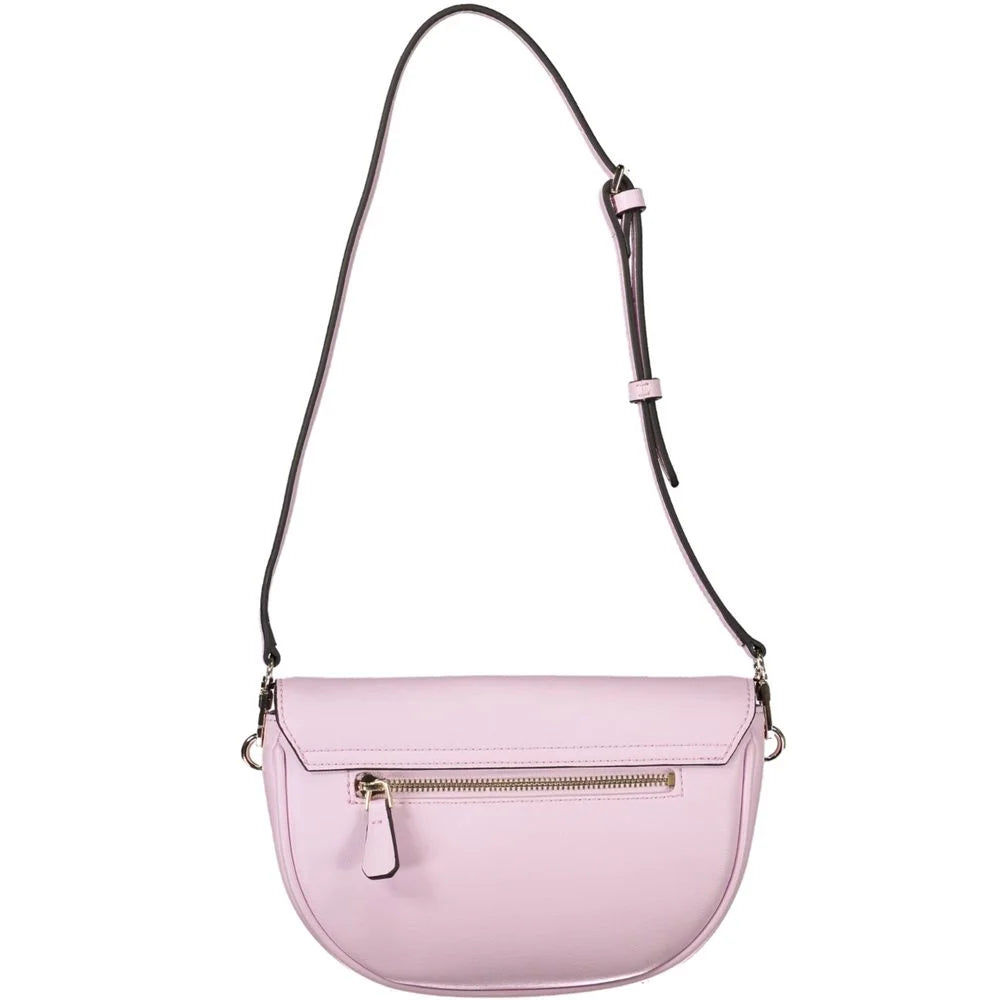 Guess Jeans Pink Polyethylene Women Handbag - Cross Body Bags