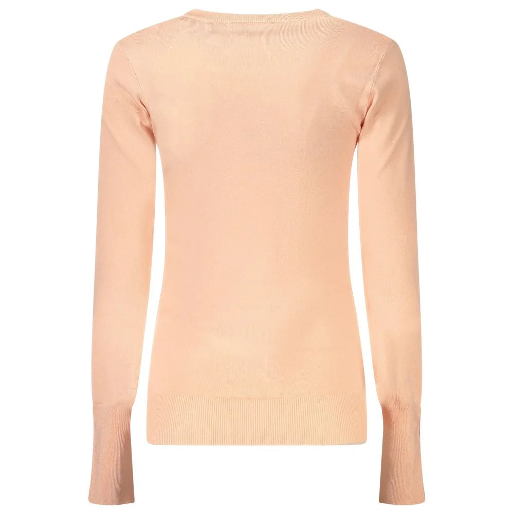 Guess Jeans Pink Viscose Sweater - Sweaters