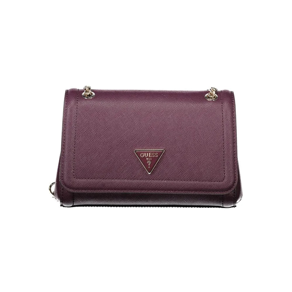 Guess Jeans Purple Polyethylene Women Handbag - Cross Body Bags
