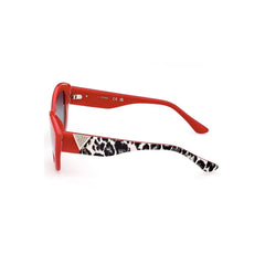 Guess Jeans Red Injected Women Sunglass - Sunglasses
