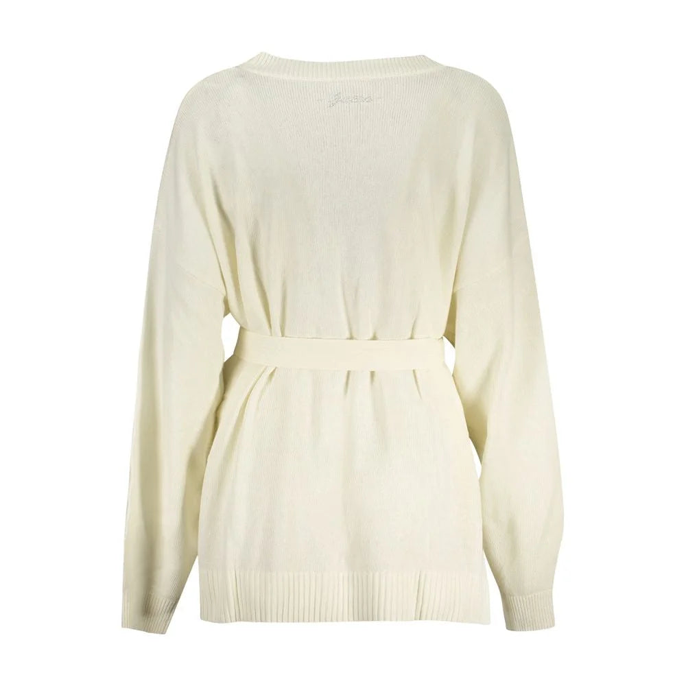 Guess Jeans White Acrylic Women Cardigan - S - Cardigans