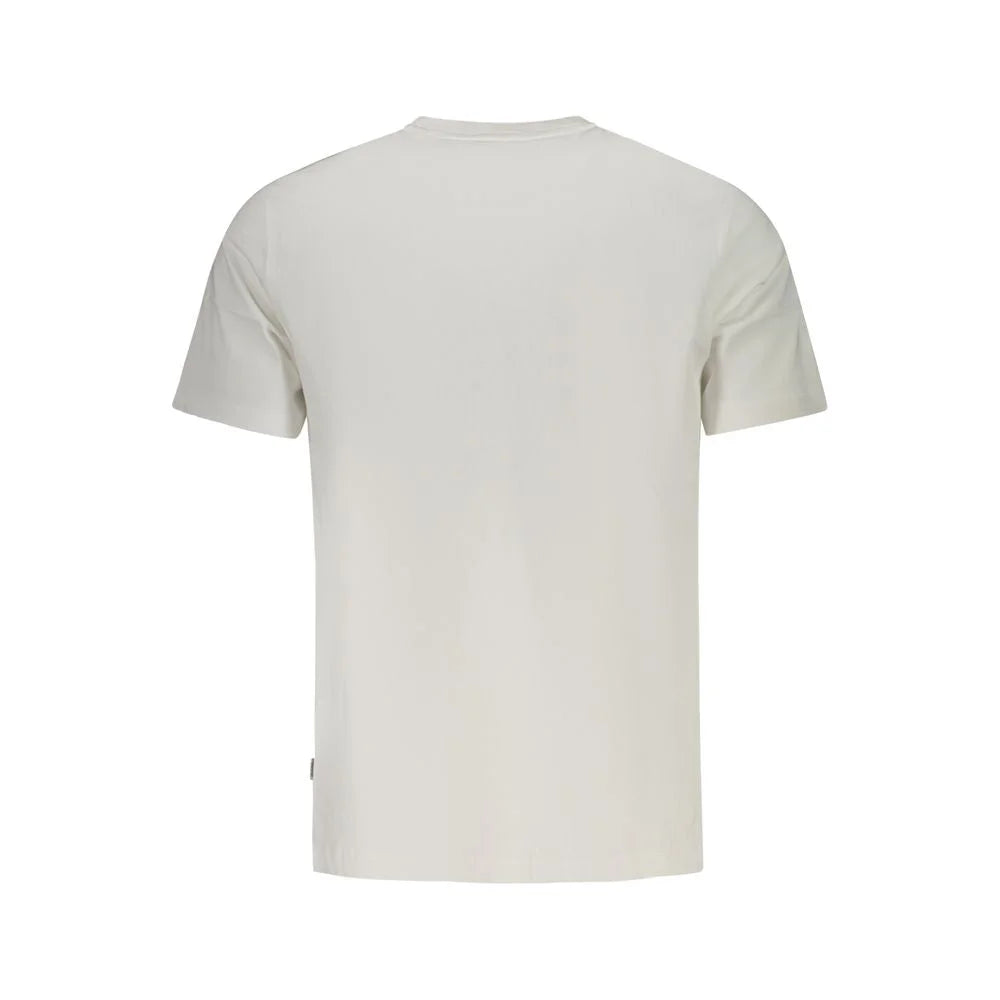 Guess Jeans White Cotton Men T-Shirt