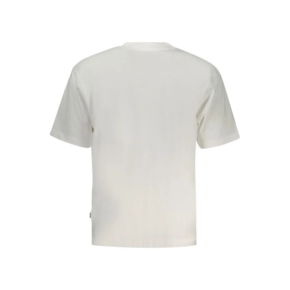Guess Jeans White Cotton Men T-Shirt - T-Shirts