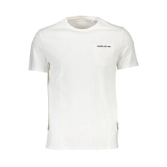 Guess Jeans White Cotton Men T-Shirt - T-Shirts