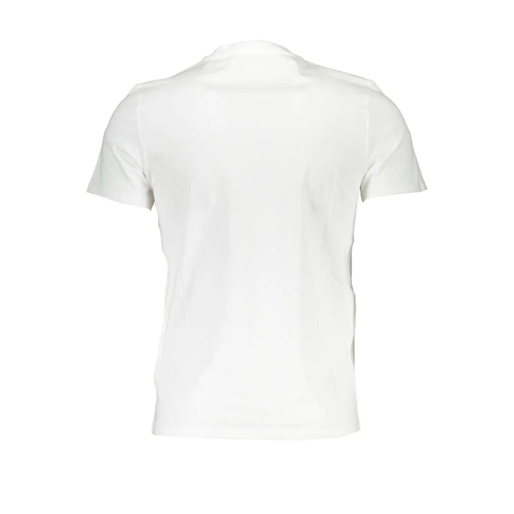 Guess Jeans White Cotton Men T-Shirt - XXL