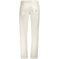 Guess Jeans White Cotton Mens Jeans