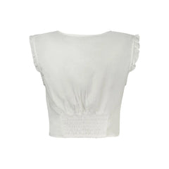 Guess Jeans White Cotton Shirt - XS