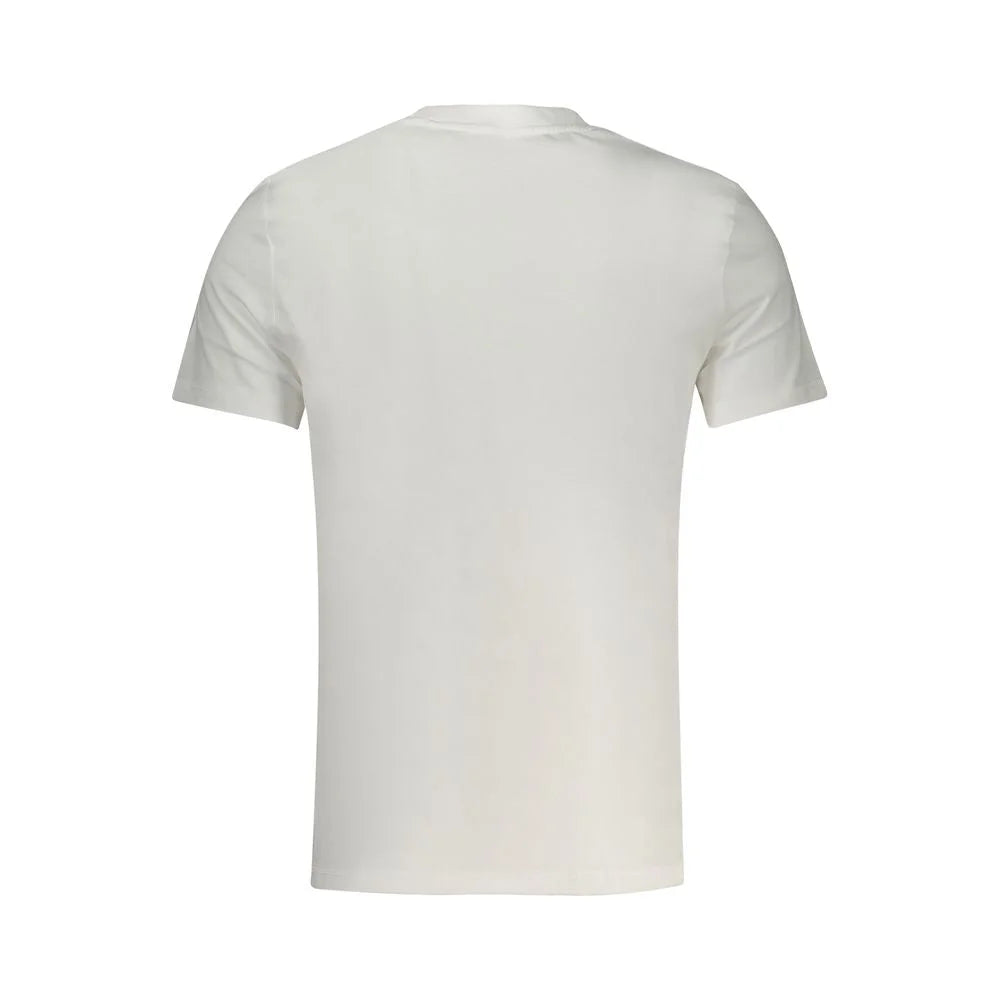 Guess Jeans White Cotton T-Shirt - XL