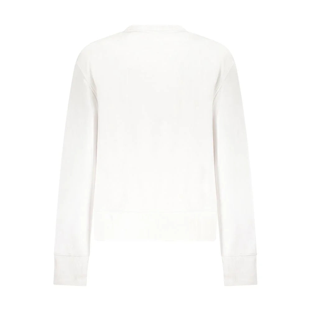 Guess Jeans White Cotton Women Sweater - Sweatshirts